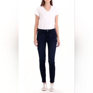 Women's Jen7 Skinny Black Stretch Jeans Size 0- 29" Inseam. NEW with tags.